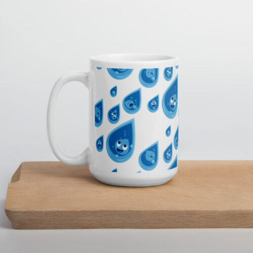 Happy Raindrops Mug - Image 2