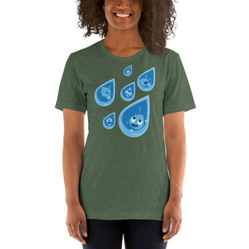 happy raindrops tshirt - Image 4