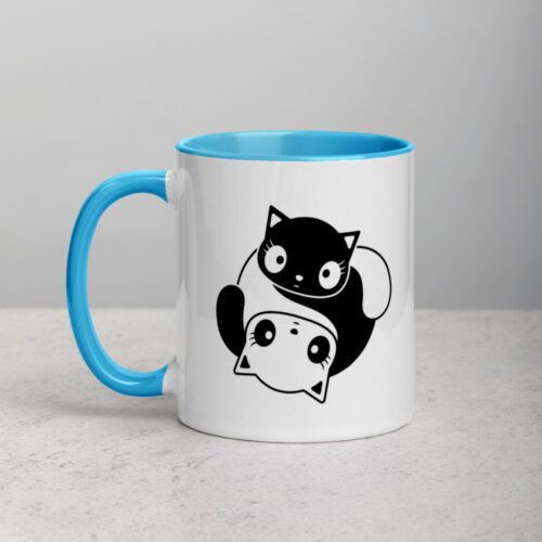 yin yang kitties mug - Image 3