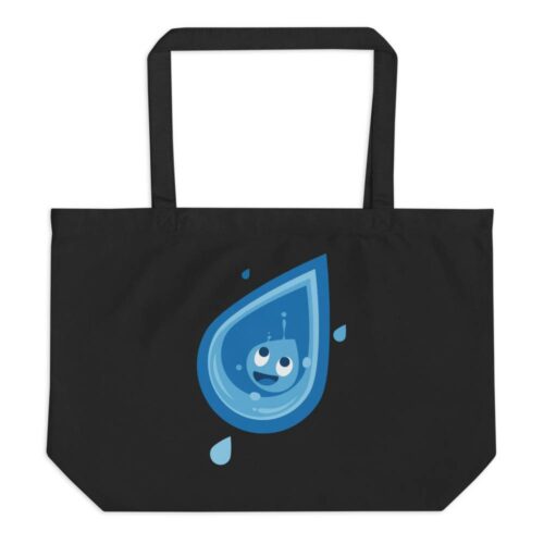 twiggy large organic tote bag - Image 2