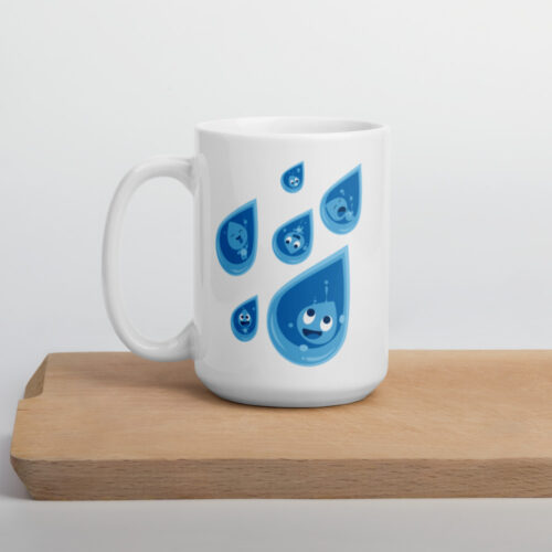 happy raindrop gang mug - Image 2