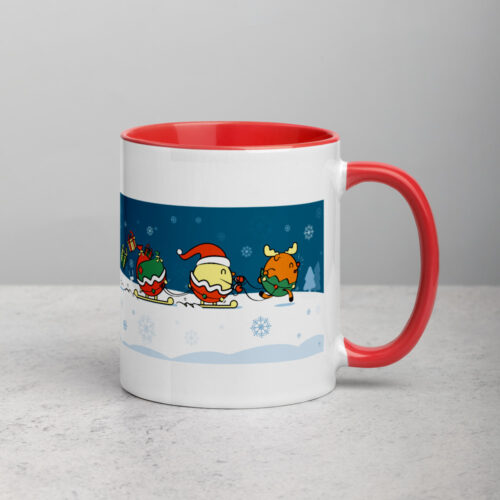 chirp chirp and rudolph mug - Image 6