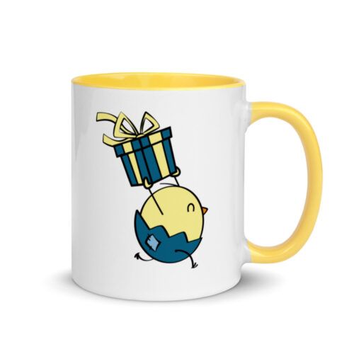 chirp chirp running gift mug