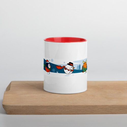 chirpchirp & xmas crew mug