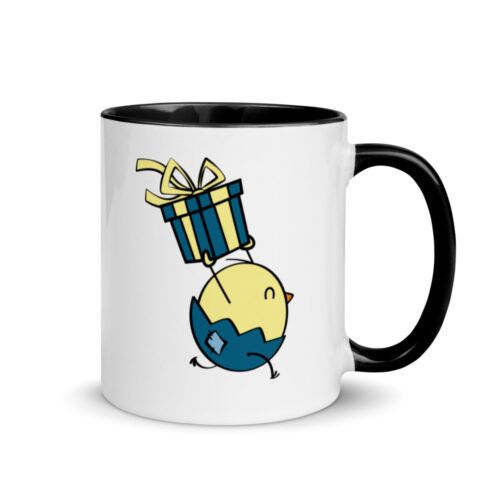 chirp chirp running gift mug - Image 2